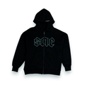 MIDNIGHT -ZIP-HOODIE-